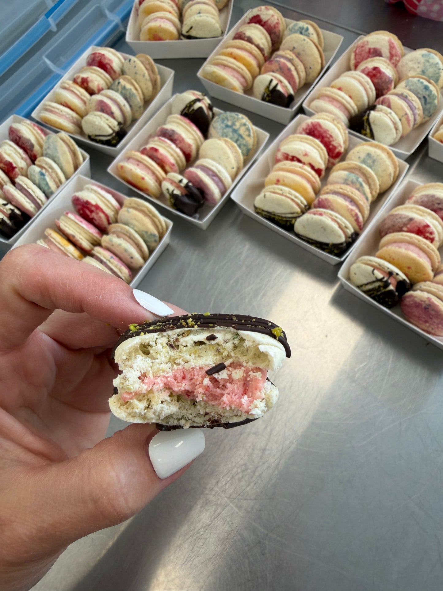 Assorted French Macarons (8)